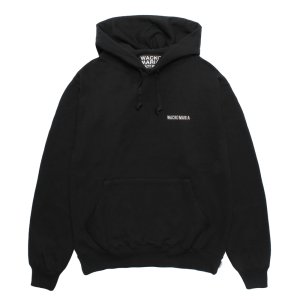 画像: WACKO MARIA/HEAVY WEIGHT HOODED SWEAT SHIRT（BLACK）［プルオーバーパーカー-25秋冬］