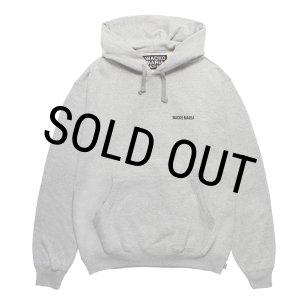 画像: WACKO MARIA/HEAVY WEIGHT HOODED SWEAT SHIRT（GRAY）［プルオーバーパーカー-25秋冬］