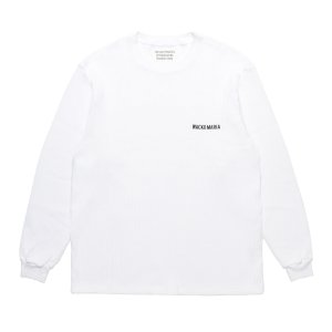 画像: WACKO MARIA/THERMAL SHIRT（WHITE）［サーマル長袖-25秋冬］