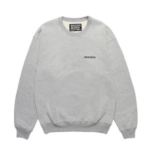 画像: WACKO MARIA/HEAVY WEIGHT SWEAT SHIRT（GRAY）［クルーネックスウェット-25秋冬］