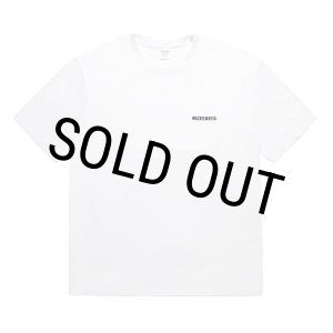 画像: WACKO MARIA/WASHED HEAVY WEIGHT T-SHIRT（WHITE）［刺繍T-25秋冬］