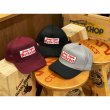 画像7: PORKCHOP/O.E. WAPPEN MESH CAP（BLACK/GRAY）［ワッペンメッシュキャップ-25秋冬］ (7)