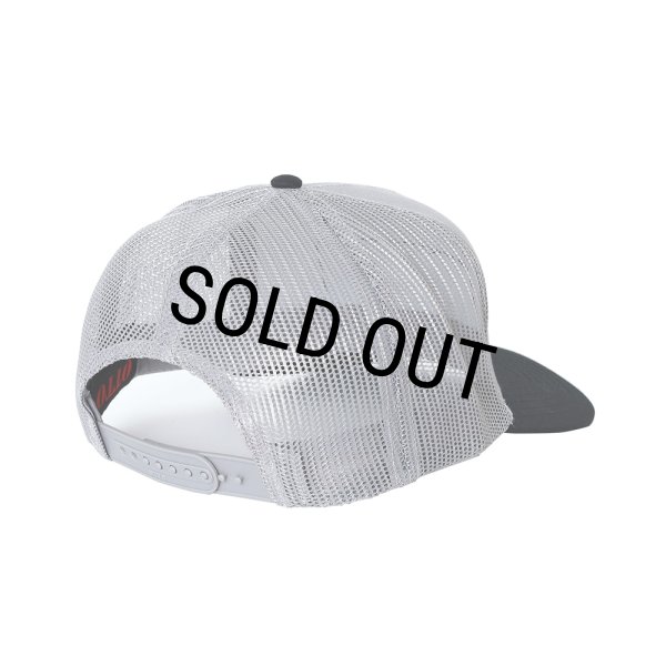 画像2: PORKCHOP/O.E. WAPPEN MESH CAP（BLACK/GRAY）［ワッペンメッシュキャップ-25秋冬］ (2)