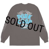 画像: PORKCHOP/WP BIG LOGO L/S TEE（DARK BROWN）［ウイングポークビッグロゴ長袖T-25秋冬］