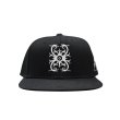 画像1: exodus/BORNEO SNAPBACK CAP（BLACK）［ボルネオスナップバックキャップ-25春夏］ (1)