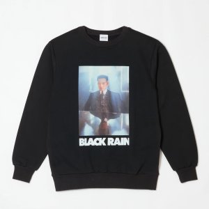 画像: BUENA VISTA/BLACK RAIN sweat dos（BLACK）［クルーネックスウェット-25秋冬］