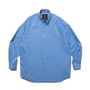 画像: COOTIE PRODUCTIONS/EWP Oxford B.D. Shirts（×BARACUTA）（Blue）［オックスフォードB.D.シャツ-25秋冬］
