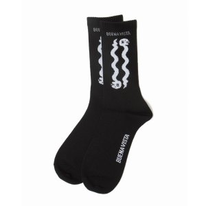 画像: BUENA VISTA/snake socks（BLACK）［ソックス-25秋冬］