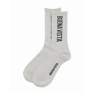 画像: BUENA VISTA/BV logo socks（GRAY）［ソックス-25秋冬］