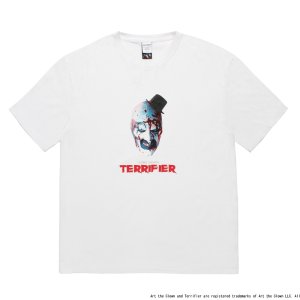 画像: WACKO MARIA/TERRIFIER / WASHED HEAVY WEIGHT T-SHIRT（WHITE）［プリント+刺繍T-25秋冬］