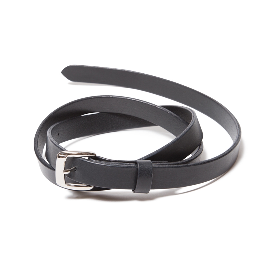 画像: ANTIDOTE BUYERS CLUB/Narrow Harness Leather Belt（Black）［ナローレザーベルト］