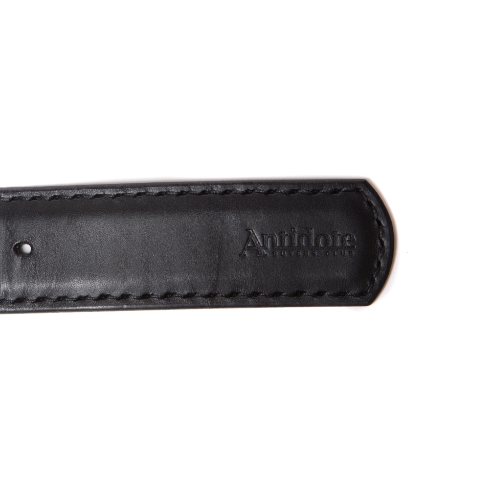 画像: ANTIDOTE BUYERS CLUB/Garrison Leather Belt（Black）