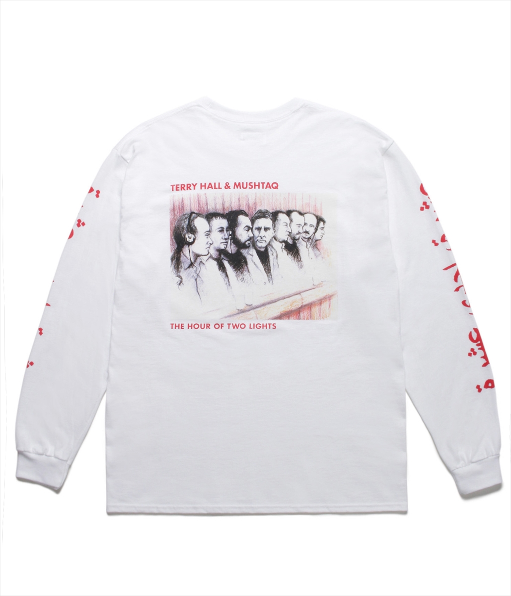 WACKO MARIA/CREW NECK LONG SLEEVE T-SHIRT（TYPE-2）（ホワイト ...