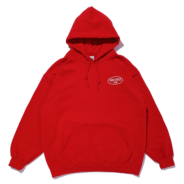 CHALLENGER/BETTA HOODIE（レッド）［プルオーバーパーカー-21春夏 