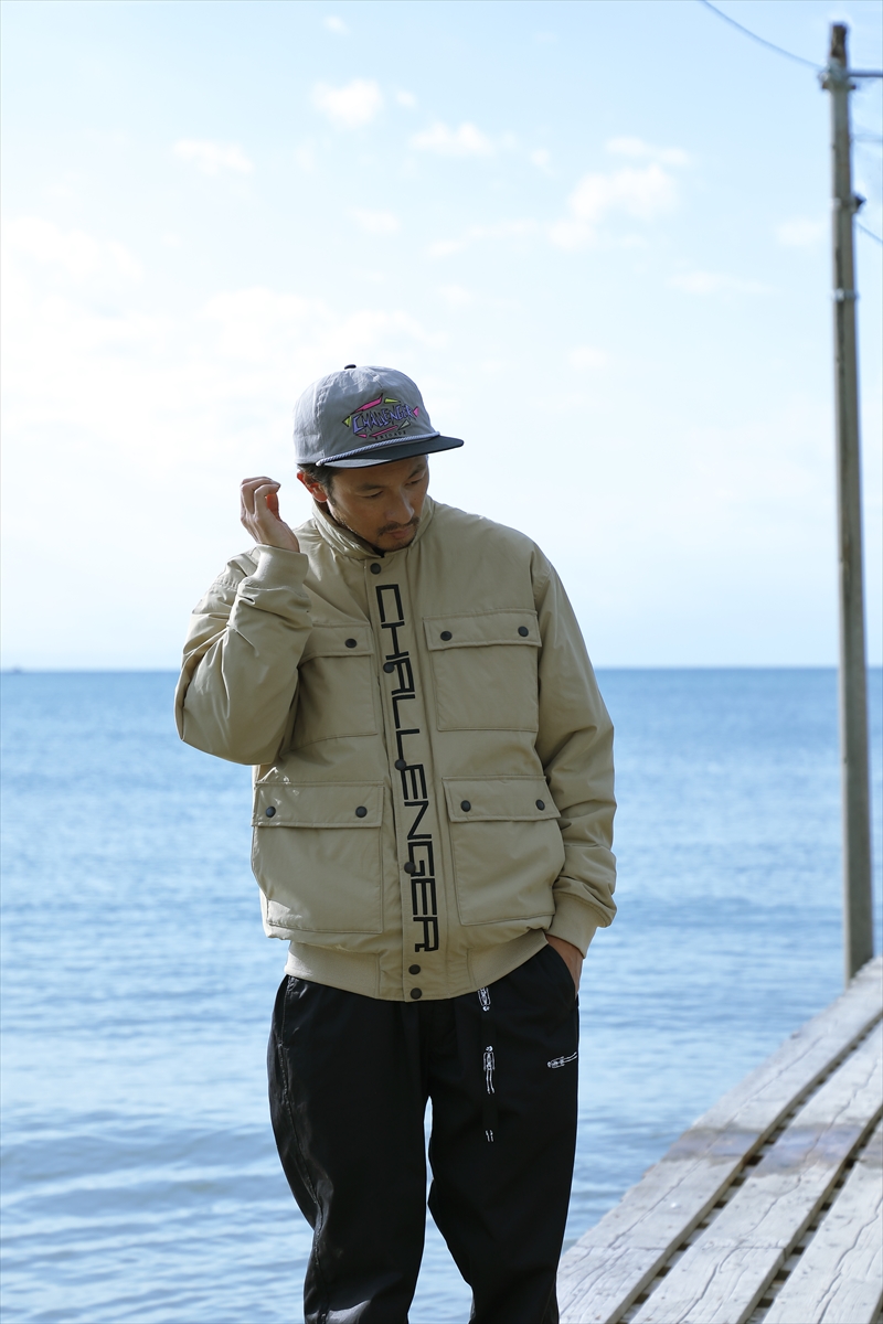 CHALLENGER/WORK NARROW CHINO PANTS（ブラック）［ワークナロー 