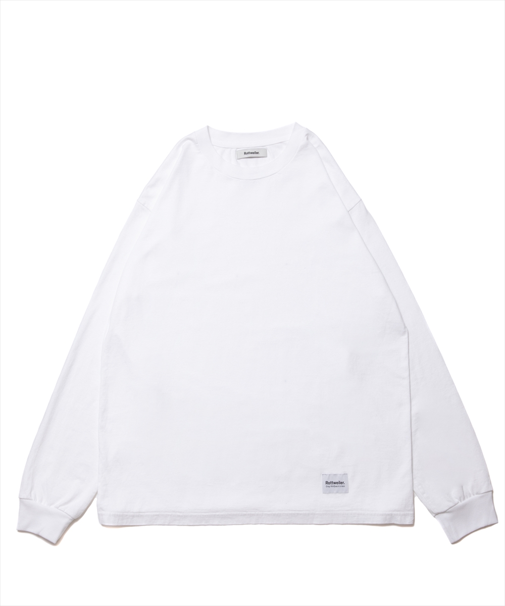 ROTTWEILER/Original LS Tee（ホワイト）［オリジナル長袖T-21春夏 
