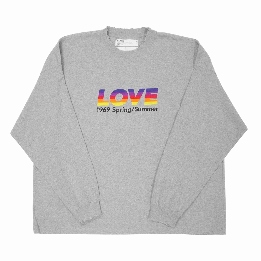 DAIRIKU 21SS Love ロンＴトップス - Tシャツ/カットソー(七分/長袖)