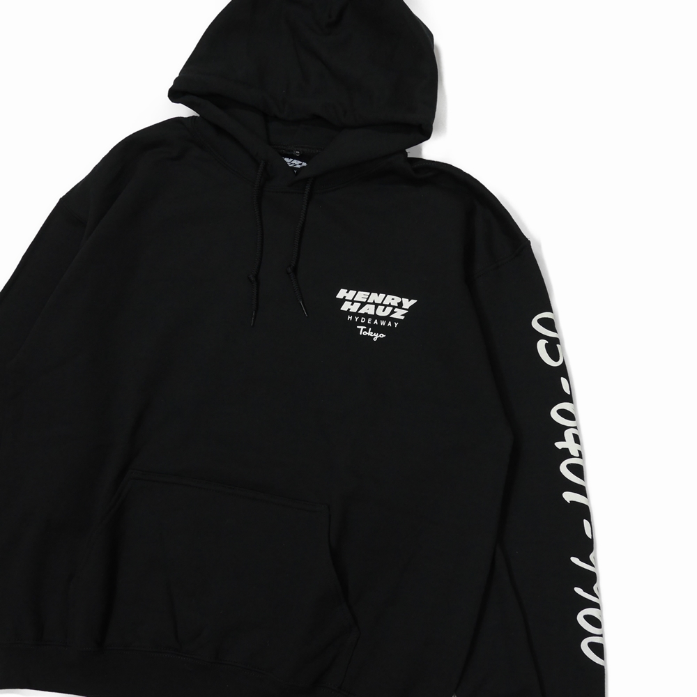 ROUGH AND RUGGED/HH LOGO HOODIE（ブラック） 【30%OFF】［プル 