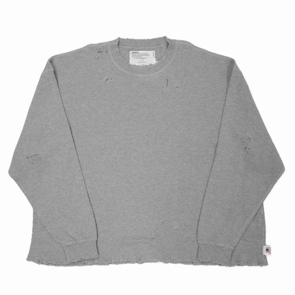 Dairiku Tie-dye Thermal Tee サーマルニット