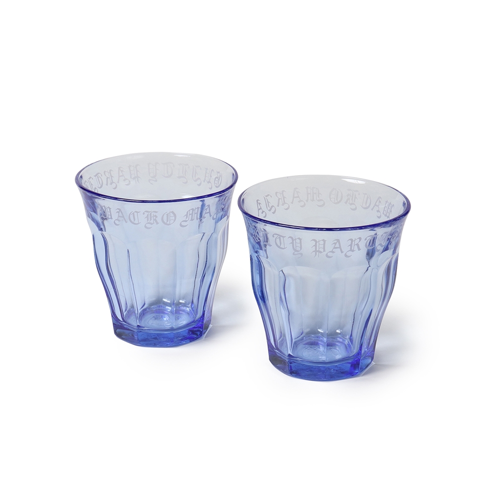 WACKO MARIA/DURALEX / TWO SETS GLASS（ブルー）［グラス(2個セット 