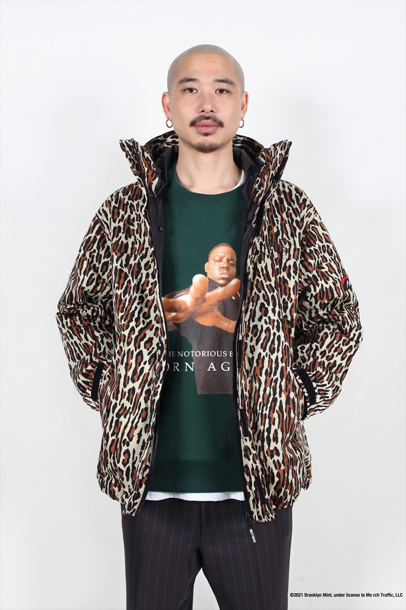 WACKO MARIA/NANGA / LEOPARD MOUNTAIN PARKA（ベージュ）［レオパード 