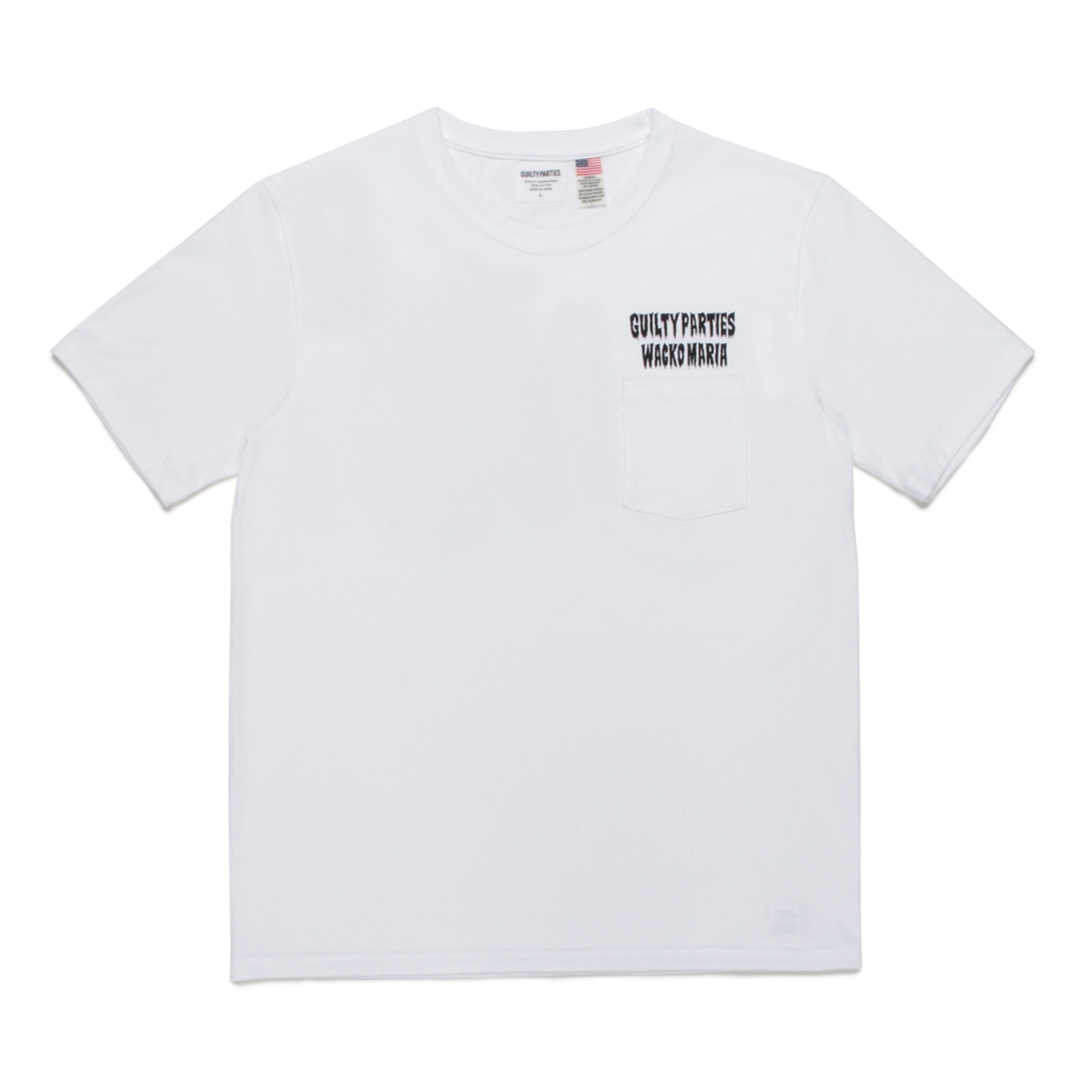 WACKO MARIA/US FABRIC POCKET T-SHIRT（TYPE-1）（ホワイト ...