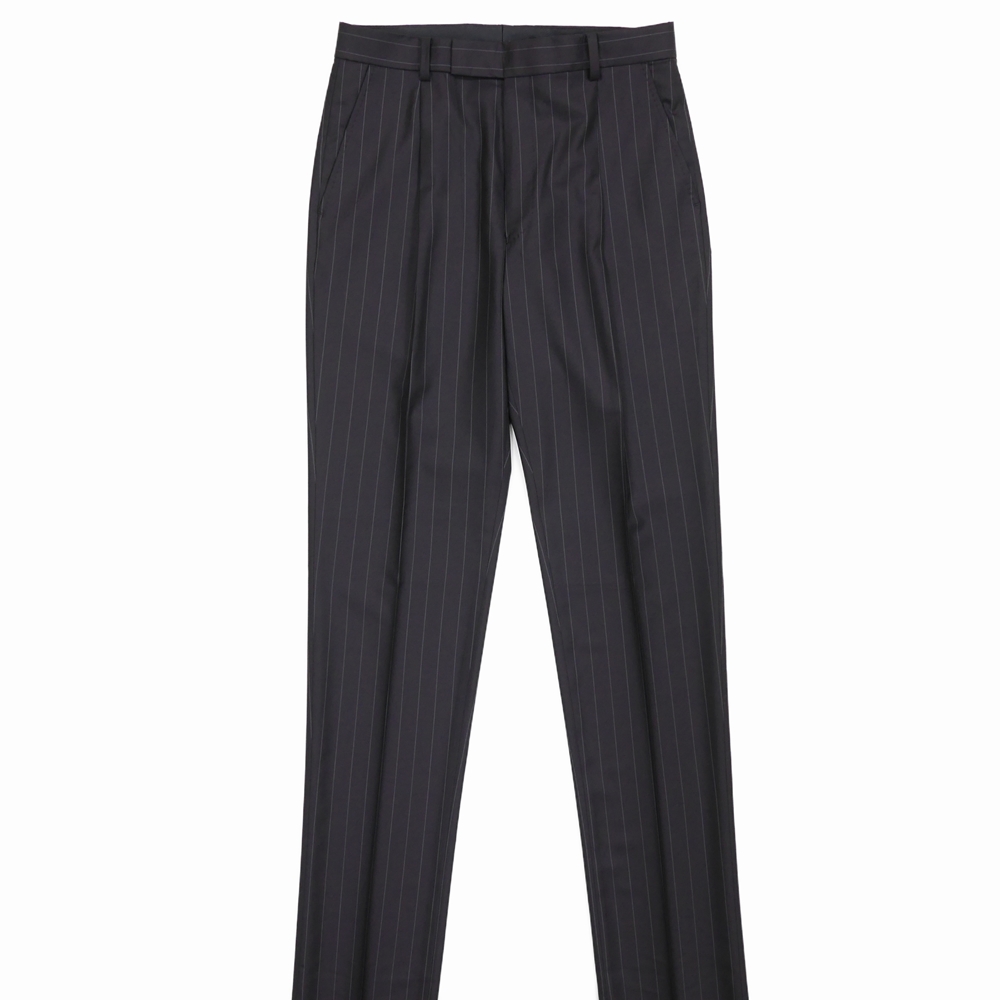 WACKO MARIA/PLEATED TROUSERS（TYPE-2）（パープル）［ワンタック 