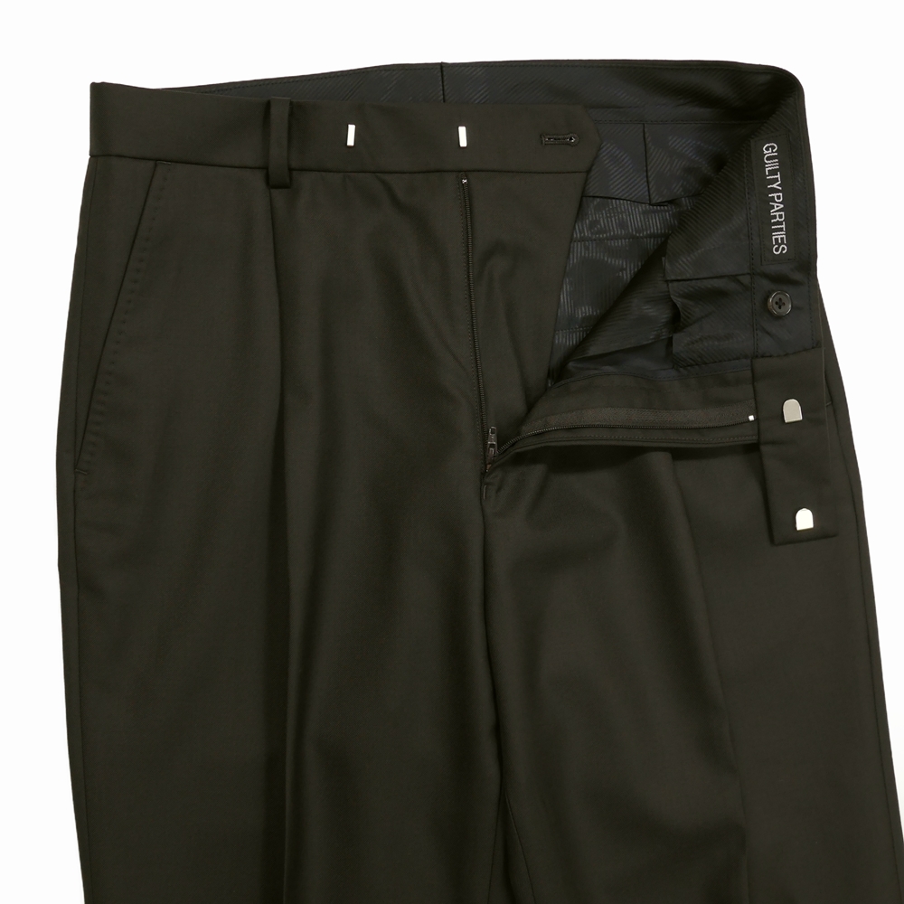 WACKO MARIA/PLEATED TROUSERS(TYPE-2)(ブラウン)[ワンタック
