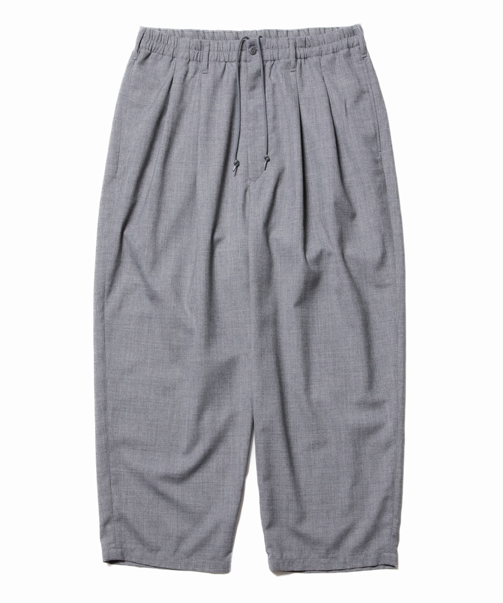 COOTIE/T/W 2 Tuck Easy Pants(アッシュグレー)[T/W 2タック