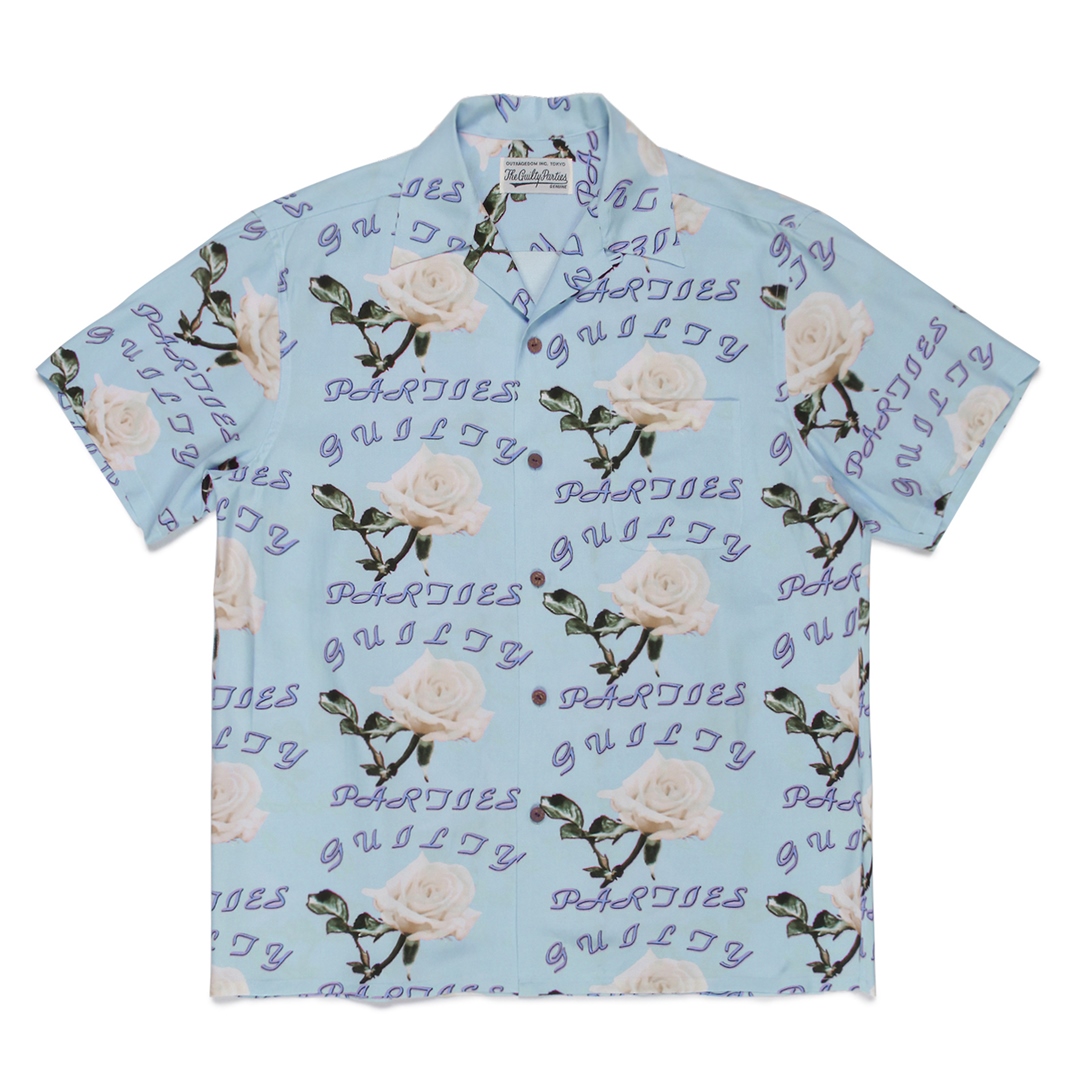 WACKO MARIA/HAWAIIAN SHIRT S/S(TYPE-3)(ミント)[ハワイアン
