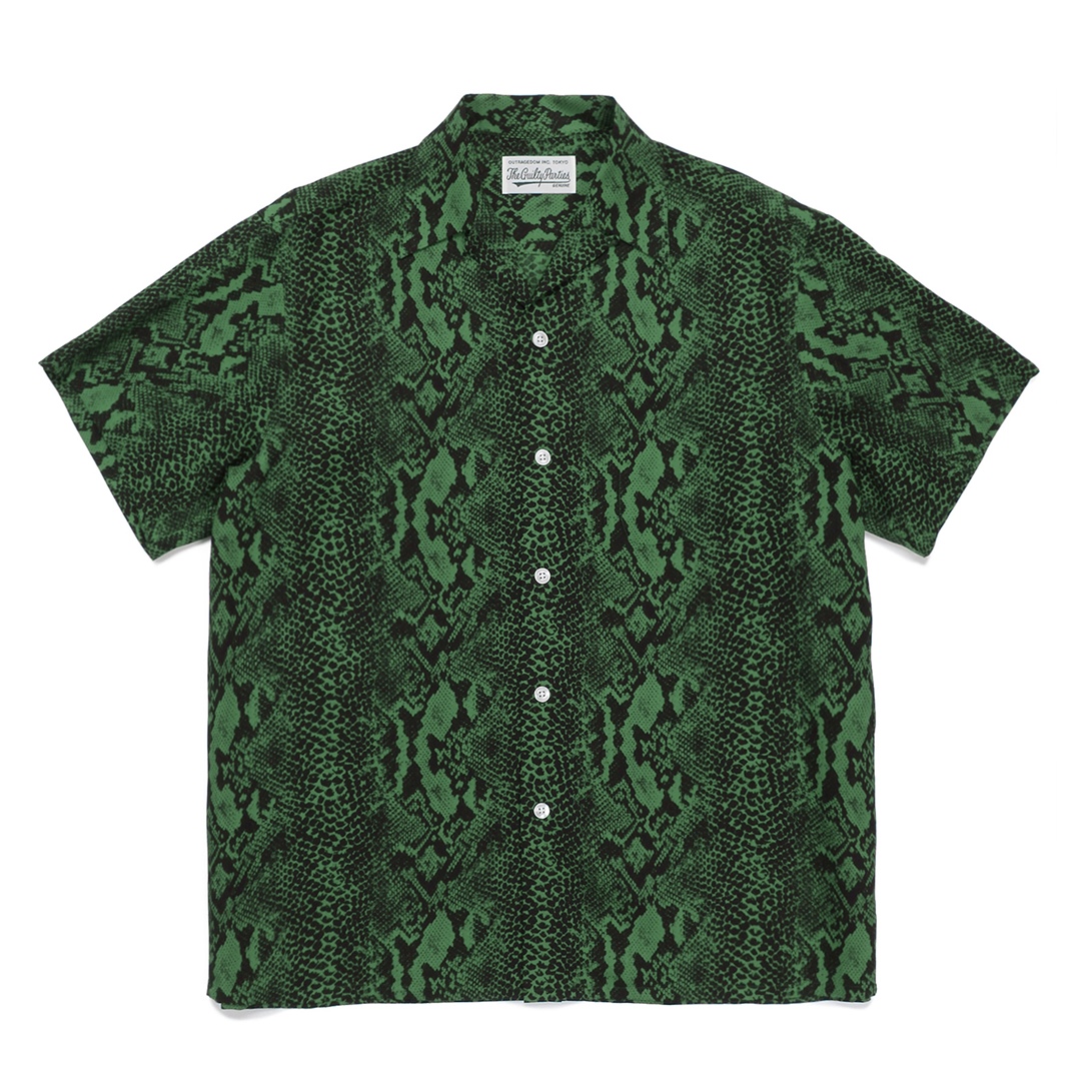 WACKO MARIA ワコマリア PYTHON HAWAIIAN SHIRT パイソン ハワイアン