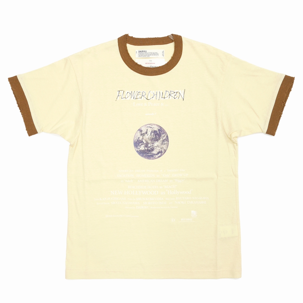 DAIRIKU Earth Thrift Trim Tee Morning - Tシャツ/カットソー(半袖/袖 ...