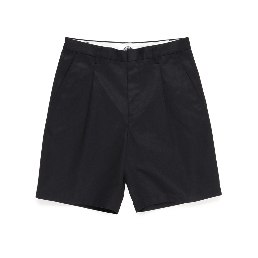WACKO MARIA/DICKIES / PLEATED SHORT TROUSERS（ブラック 