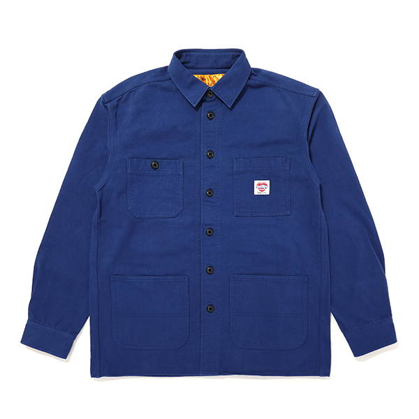 CHALLENGER/MECHANIC WORK SHIRT（ブルー）［メカニックワークシャツ