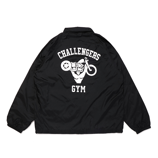 CHALLENGER GYM COACH JKT / BLACK