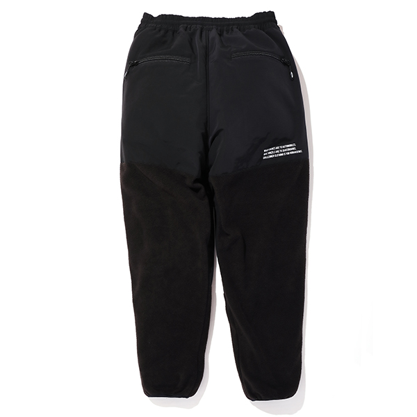 CHALLENGER/FLEECE PANTS（ブラック）［フリースパンツ-21秋冬］ - JONAS