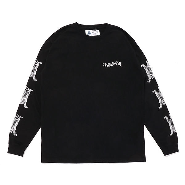 チャレンジャー　L/S BD TIGER TEETシャツ/カットソー(七分/長袖)