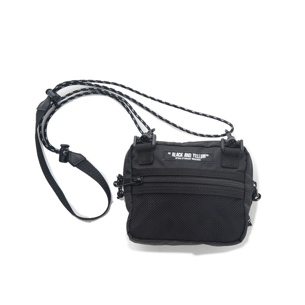 RATS/SHOULDER BAG（ブラック）［ミニショルダーバッグ-21春夏］ - JONAS