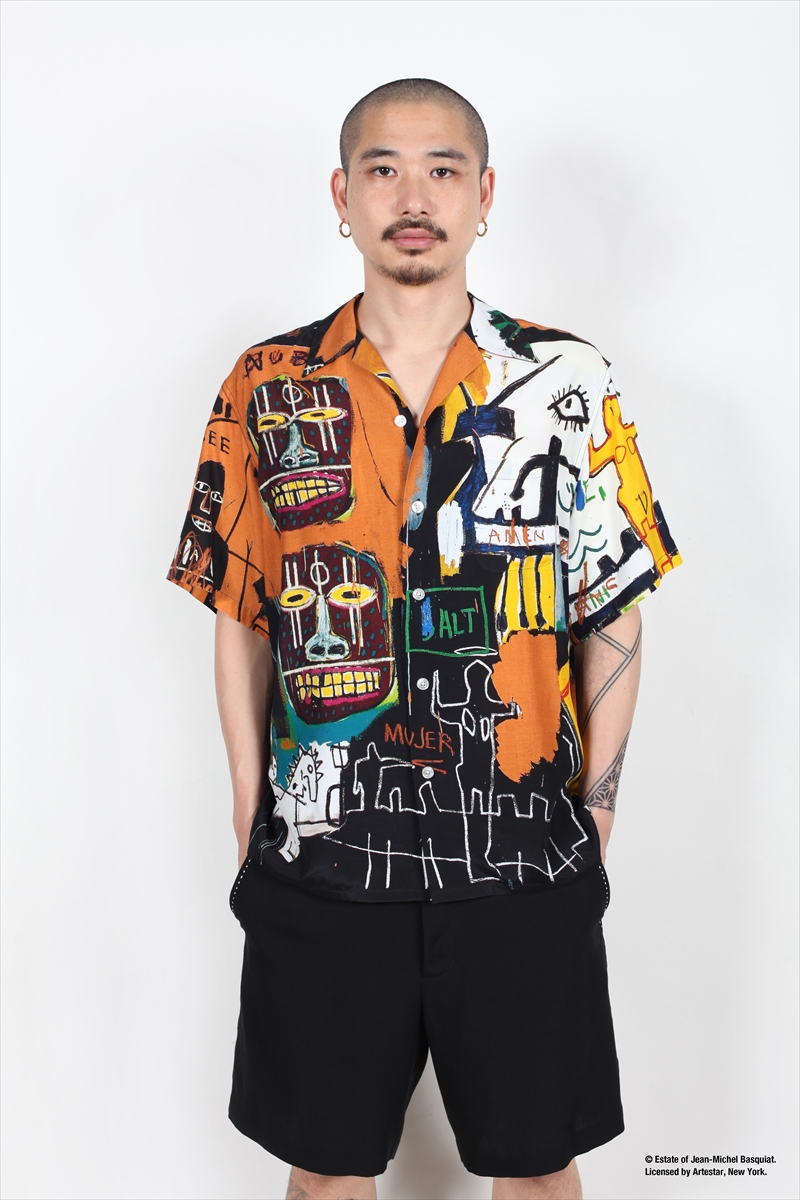 WACKO MARIA/JEAN-MICHEL BASQUIAT / HAWAIIAN SHIRT（TYPE-4）（ワン 