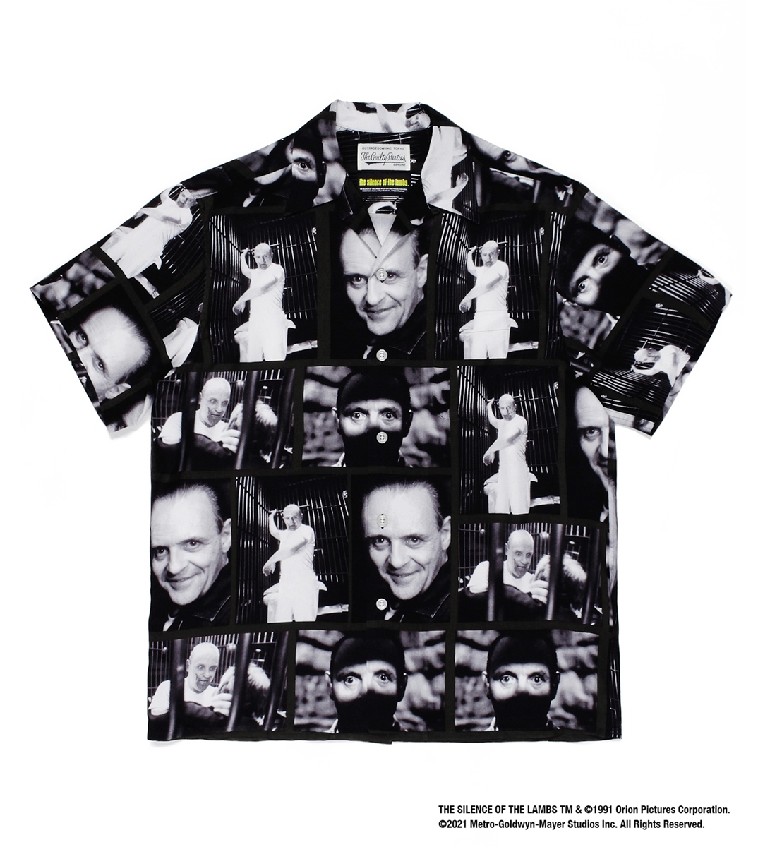代引可】 WACKOMARIA×羊たちの沈黙 Hawaiian Shirt S/S-M シャツ