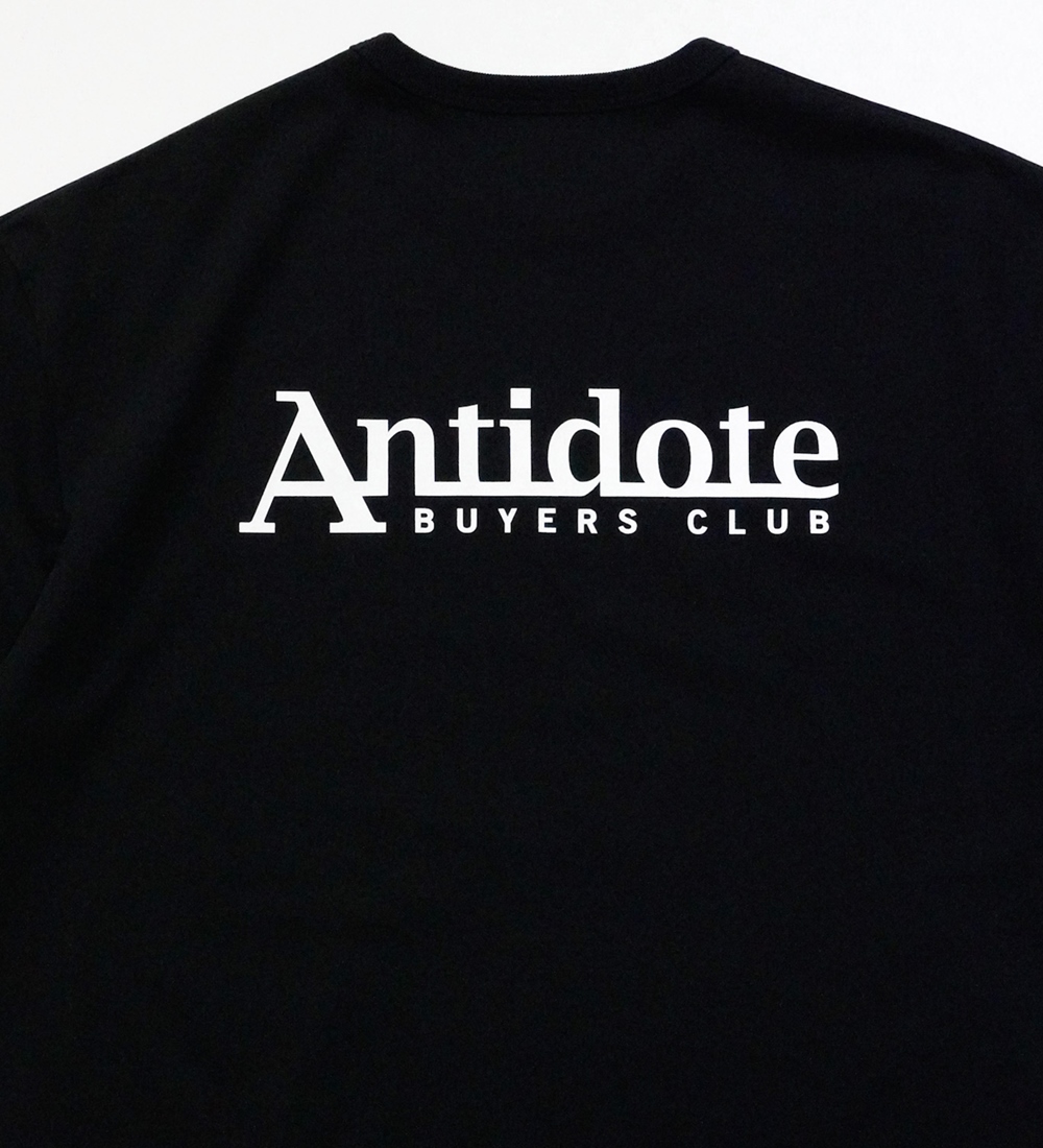 画像: ANTIDOTE BUYERS CLUB/Pima Cotton L/S Tee（Black）［プリント長袖T］