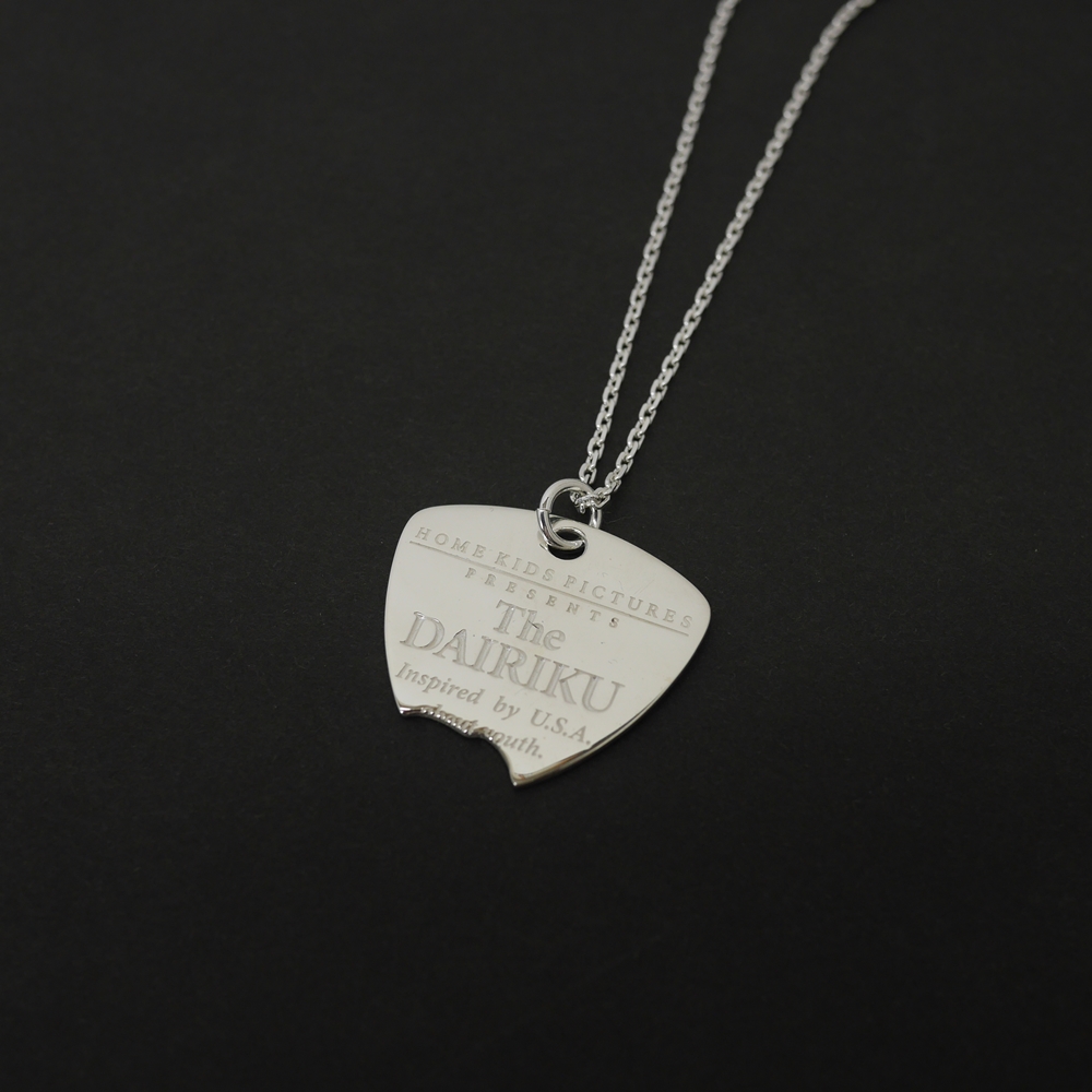 ホソク[SUGA] GUITAR PICK NECKLACE シルバー