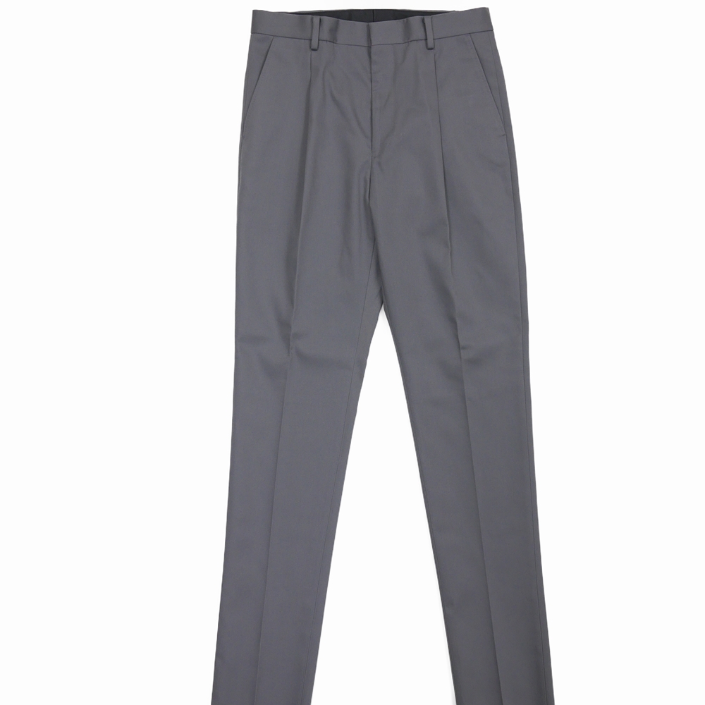 WACKO MARIA/PLEATED TROUSERS（グレー）［ワンタックT/Cスラックス ...