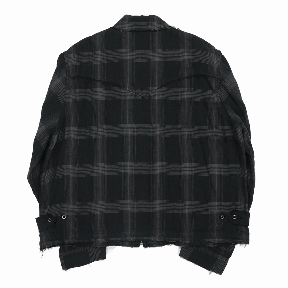 DAIRIKU/Dallas Triple Gauze Check Work Jacket（ナイト） 【30%OFF 