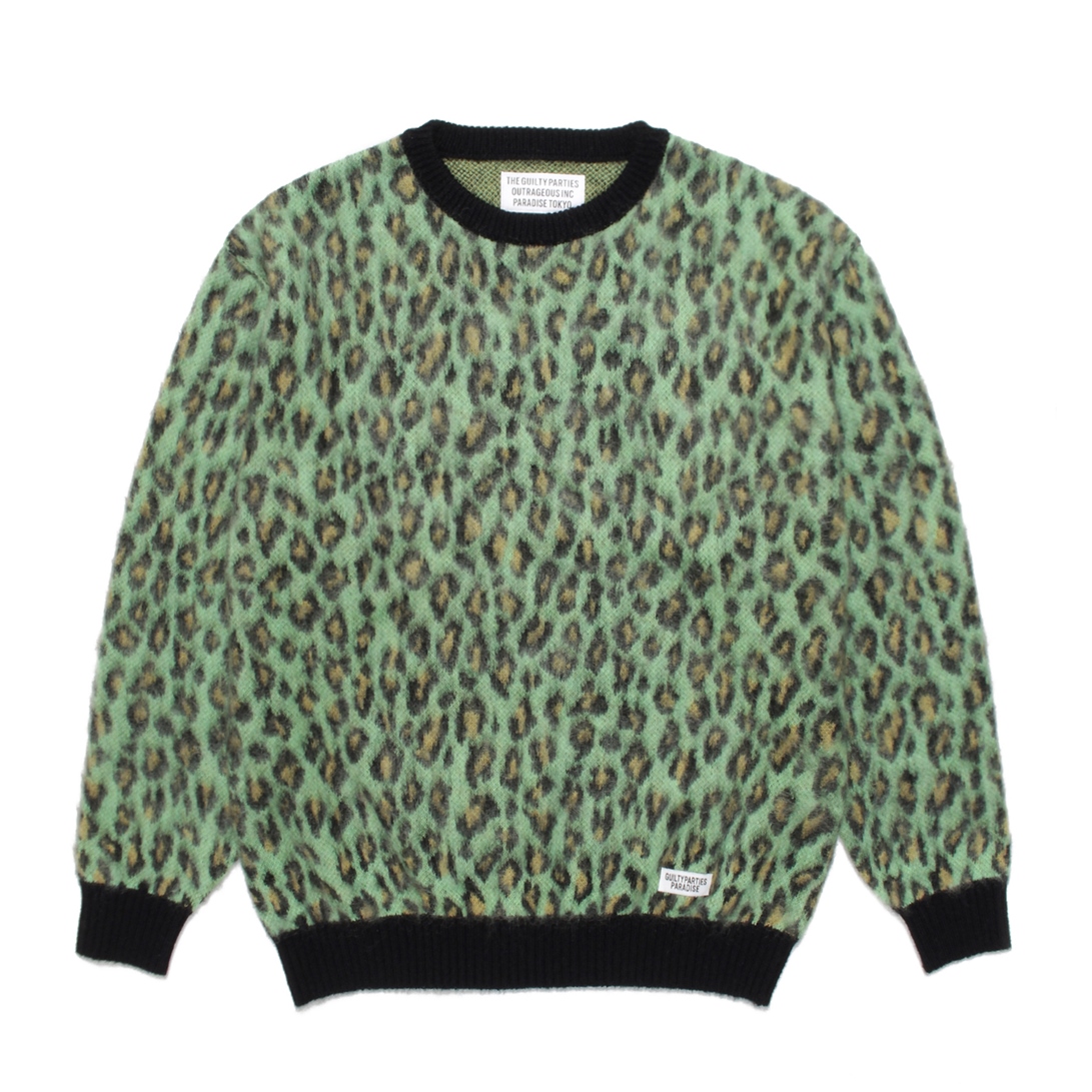 WACKOMARIA LEOPARD KNIT JACQUARD SWEATER