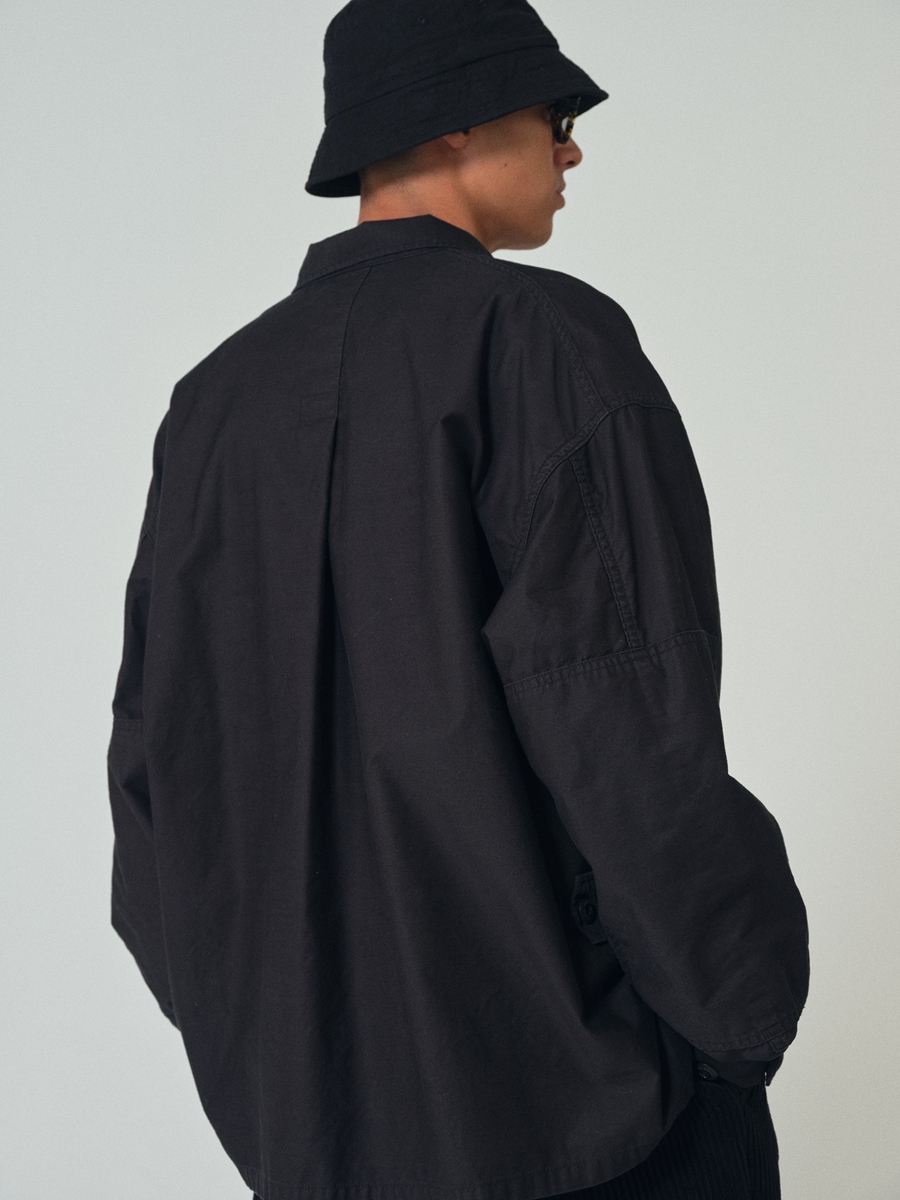 COOTIE PRODUCTIONS/Back Satin BDU Jacket（ブラック）［バックサテン 
