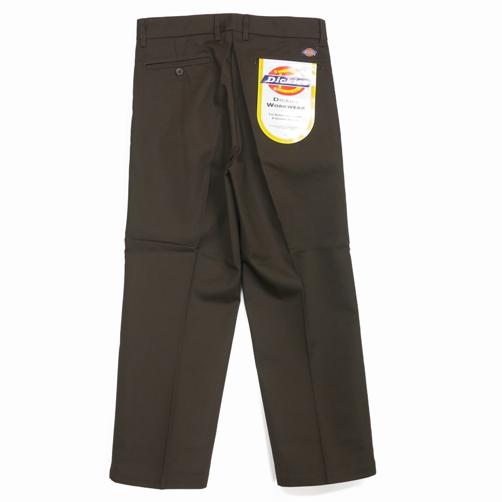 WACKO MARIA/DICKIES / PLEATED TROUSERS（ブラウン）［ワンタック 