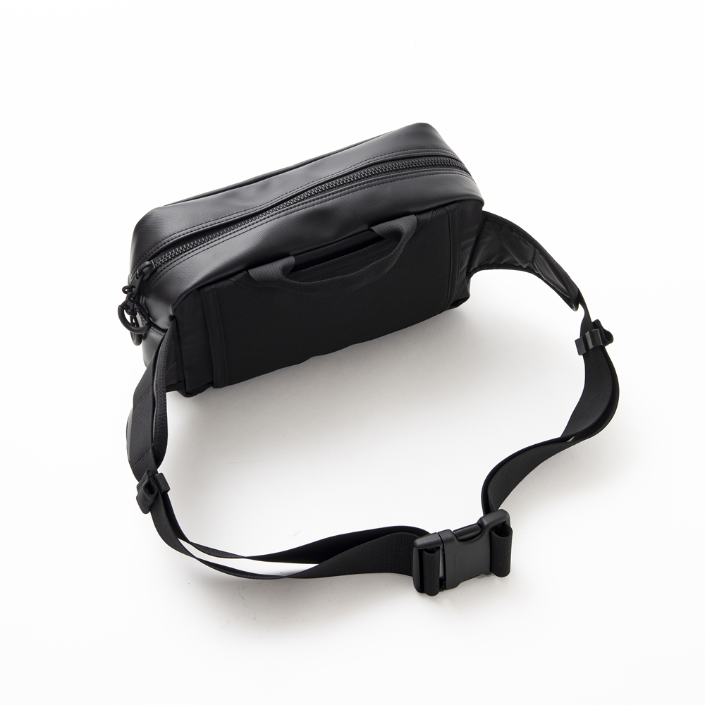 RATS/WAIST BAG（×PORTER）（ブラック）［ウエストバッグ-21秋冬］ - JONAS