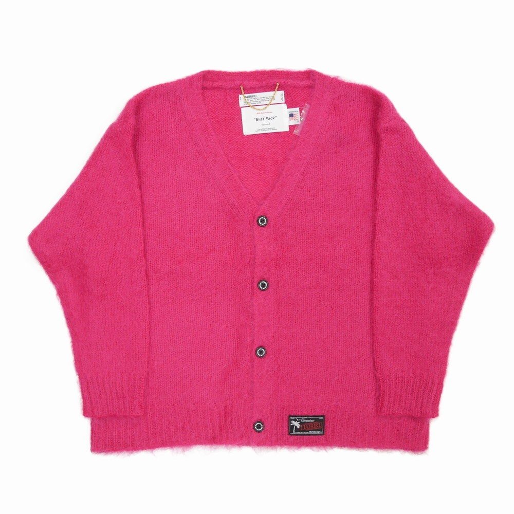 DAIRIKU molly mohair knit cardiganカーディガン