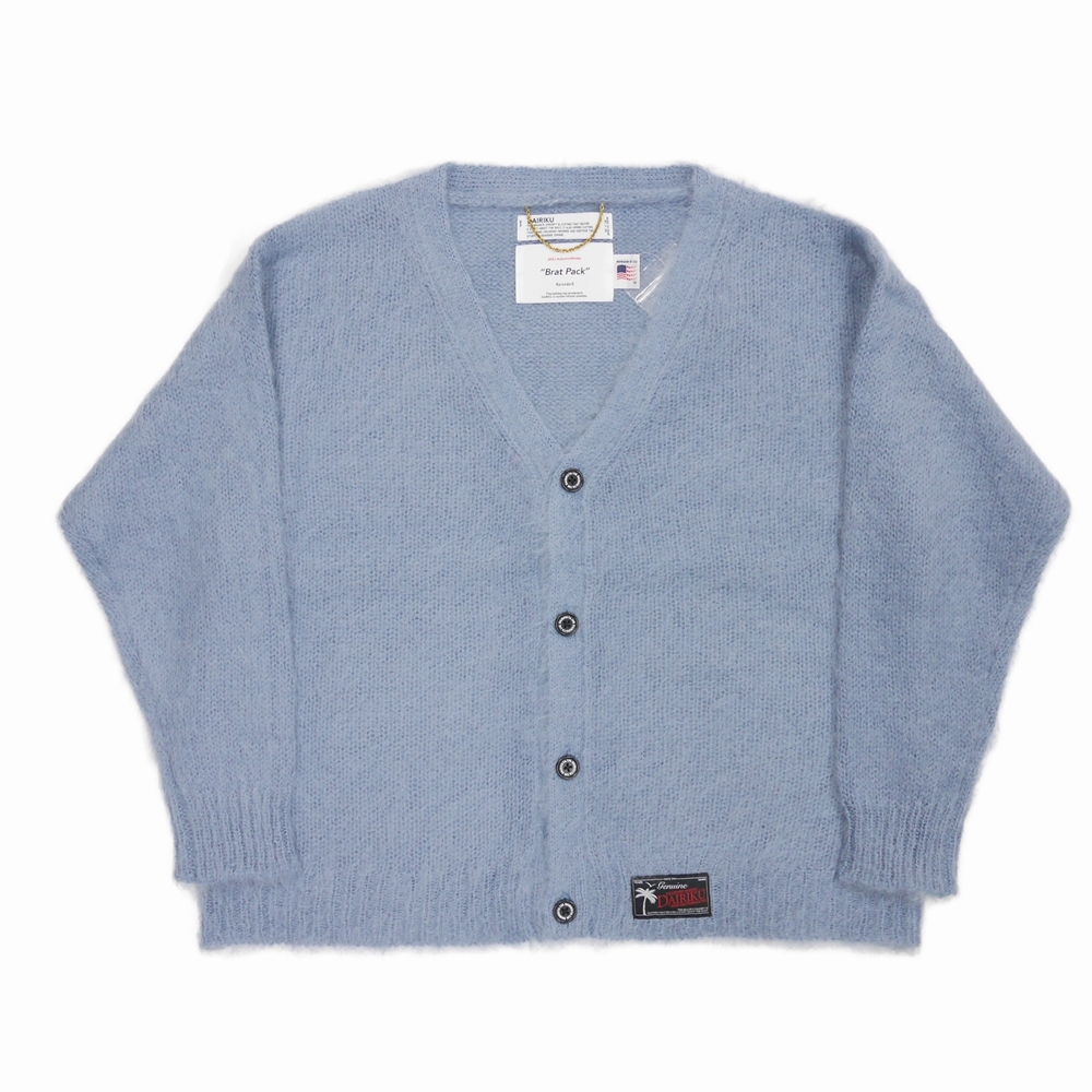 DAIRIKU molly mohair knit cardiganカーディガン